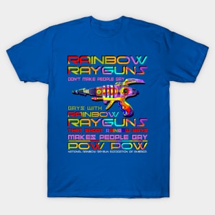 Rainbow -  Rayguns T-Shirt